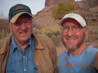 16 71b. LaVar and Adam at Mexican Mountain airstrip