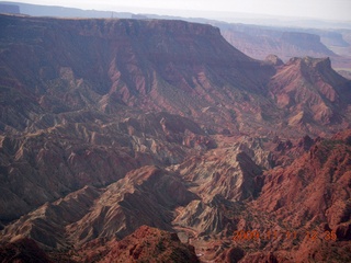 aerial - Utah back-country near Arches National Park