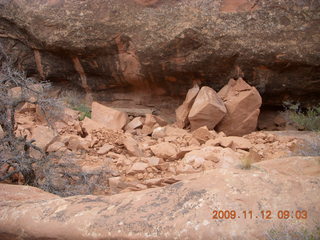 Arches National Park - Devils Garden hike - big puddle