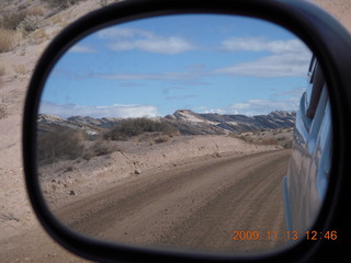 191 71d. road from Little Wild Horse Pass - rear view