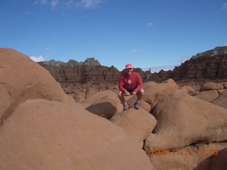 Little Wild Horse Pass slot-canyon hike - Lori and Adam