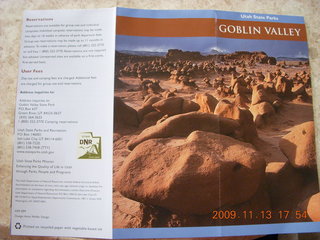 Goblin State Park brochure