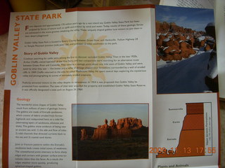 Goblin Valley State Park - Curtis Bench trail