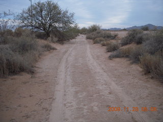 Payson Airport (PAN) run - Doll Baby Ranch Road sign