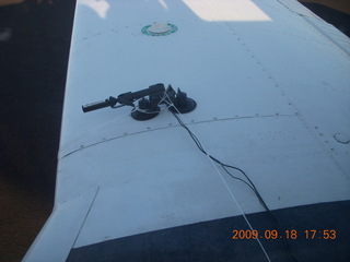 Fat Gecko and Sony 580 video camera on wing