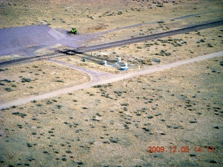 aerial - New Mexico - Very Large Array (VLA) rail