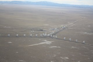 aerial - New Mexico - Very Large Array (VLA) rail