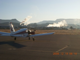 aerial - morning mountains