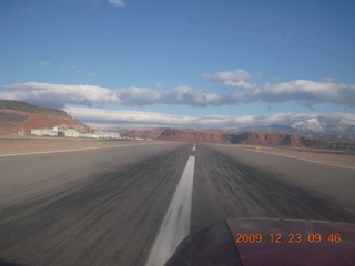 aerial - small airstrip south of Saint George