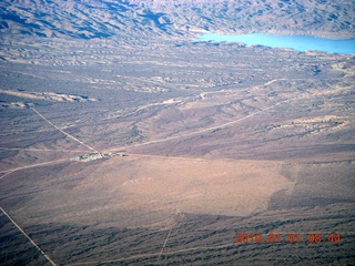 27 731. aerial - flying to Bullhead (IFP) - Alamo Lake