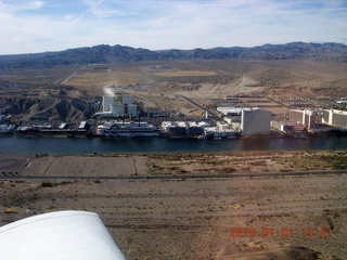 aerial - Colorado Belle casino and restaurant