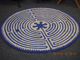 Zion National Park - sunrise Watchman hike - mine is the only car in the parking lot