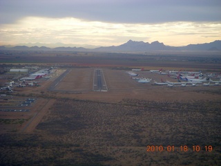 aerial - Pinal Airport (MJZ)