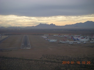 aerial - Pinal Airport (MJZ)