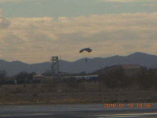 Pinal Airport (MJZ) - skydiver