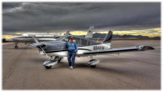 Adam and N8483R and Beech Starships at Marana (AVQ)