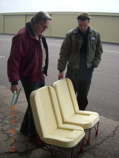 N4372J new seat foam - Ron and Sean