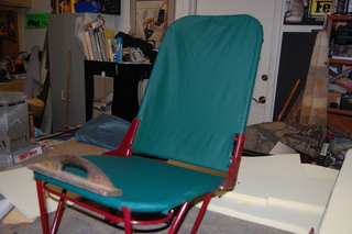 my new airplane seats for N4372J- blatter