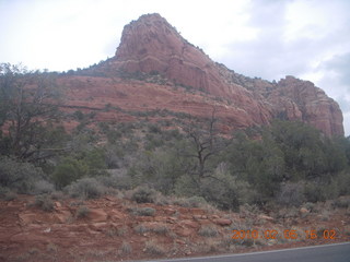 Sedona view from half-marathon race course