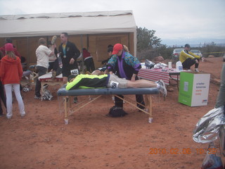 Sedona half-marathon - Sedona dawn before the race