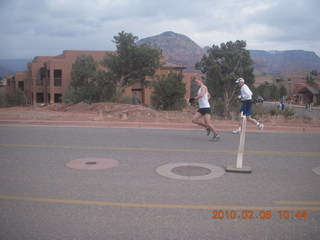 Sedona half-marathon - milling around before