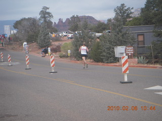 Sedona half-marathon - starting line