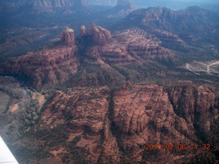 Sedona half-marathon - another runner at start