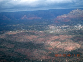 Sedona half-marathon - along the course