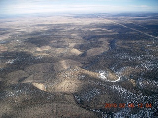 aerial - Sedona (SEZ) to Mogollon Airpark (AZ82)