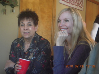 Bob Brown's pot-luck party at Mogollon Airpark (AZ82) - and Kristina