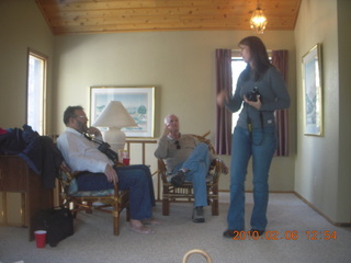 Bob Brown's pot-luck party at Mogollon Airpark (AZ82)