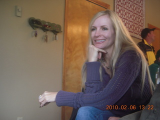 Bob Brown's pot-luck party at Mogollon Airpark (AZ82) - and Kristina