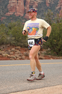 Sedona half marathon - Adam