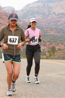 Sedona half marathon - Cherry
