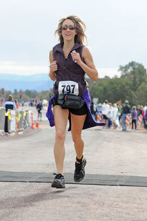Sedona half marathon - Christine