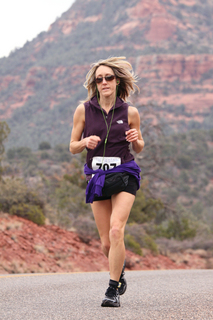 Sedona half marathon - Adam