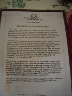 Bisbee breakfast - Copper Queen story