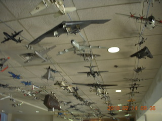 hanging airplanes at DVT