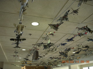 hanging airplanes at DVT