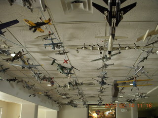 hanging airplanes at DVT