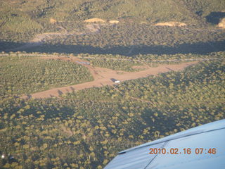 airstrip northwest of Lake Pleasant