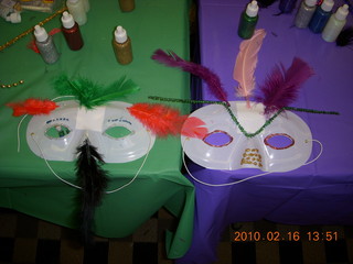Mardi-Gras masks