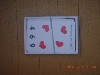 469 card in kid's game