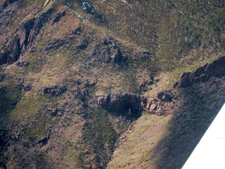 aerial - mountains near Payson (PAN) - waterfall