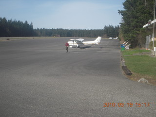 Arlington flight - Lopez Island (S31)