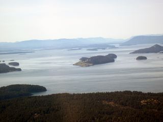Charlie's pictures - Arlington flight - San Juan Islands