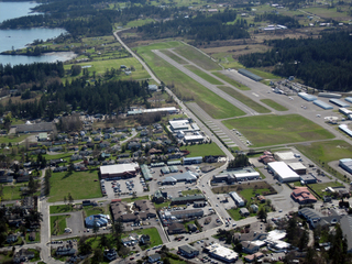 Charlie's pictures - Arlington flight - San Juan Islands - Friday Harbor (FHR)