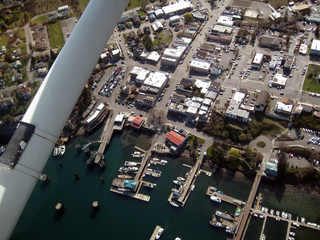 Charlie's pictures - Arlington flight - San Juan Islands - Friday Harbor (FHR)