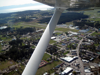 Charlie's pictures - Arlington flight - San Juan Islands - Friday Harbor (FHR)