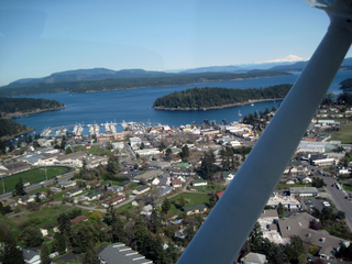 Charlie's pictures - Arlington flight - San Juan Islands - Friday Harbor (FHR)